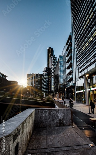 Wallpaper Mural The modern part of Milan  Torontodigital.ca