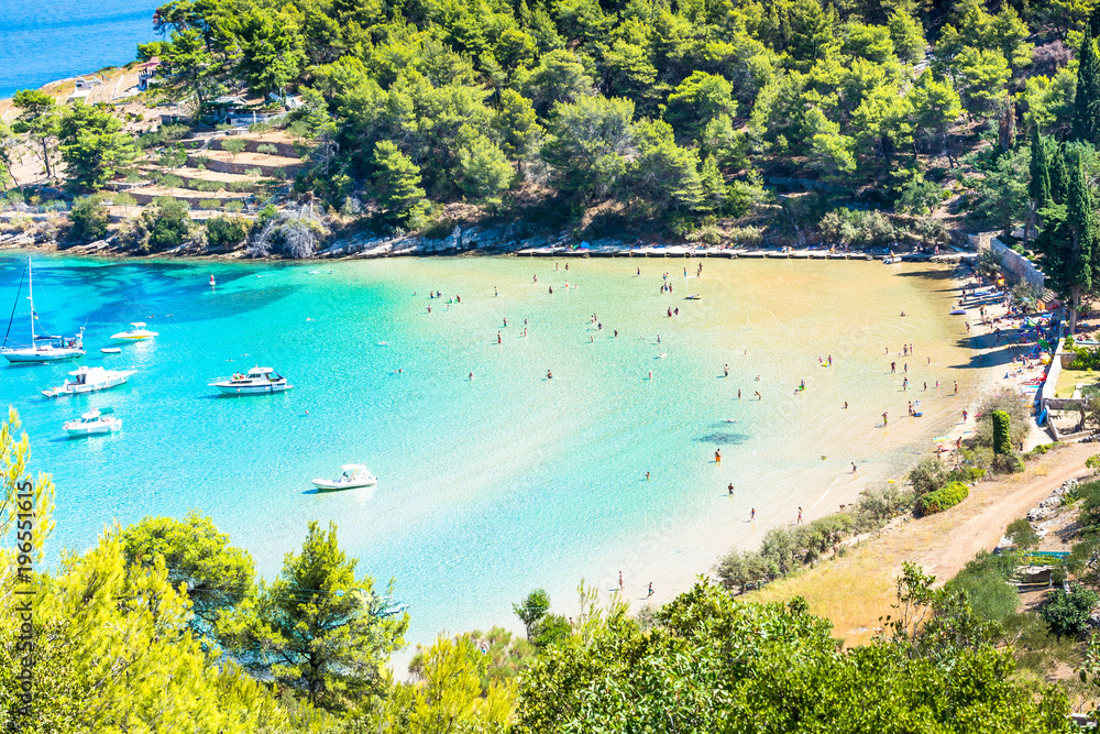 Fototapeta premium Island of Brac in Croatia, Europe. Beautiful Place.