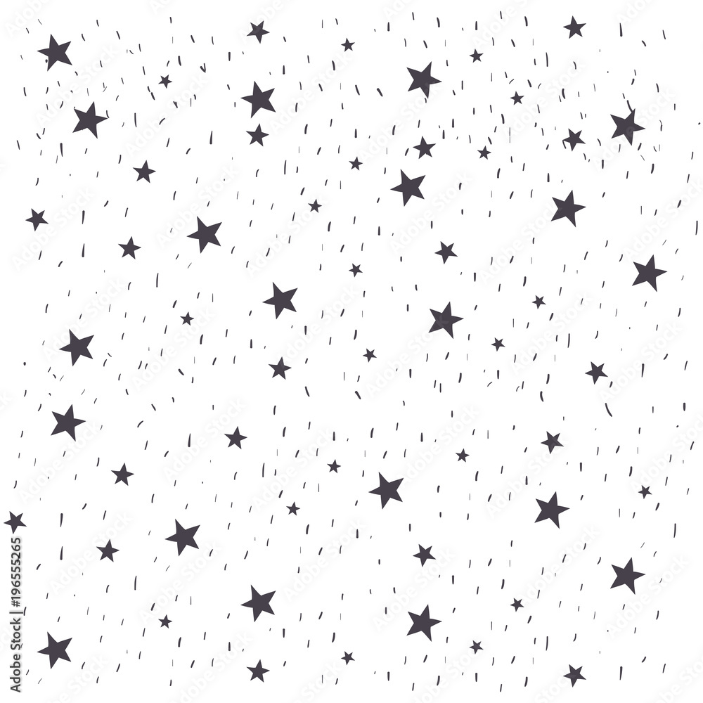 monochrome wallpaper with pattern of stars vector illustration monochrome wallpaper with pattern of stars vector illustration