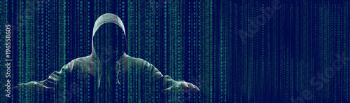 Obraz na płótnie Hacker - Cyber Kriminalität