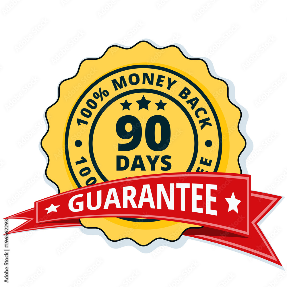 90 Days Money Back illustration 90 Days Money Back illustration