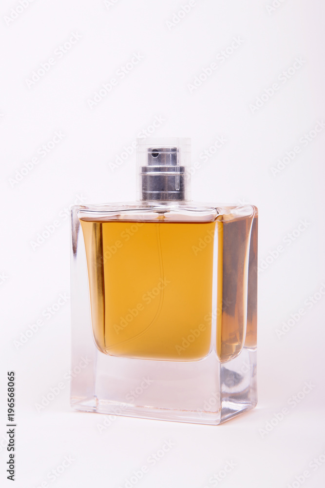 Bottle of perfume isolated on white background Bottle of perfume isolated on white background