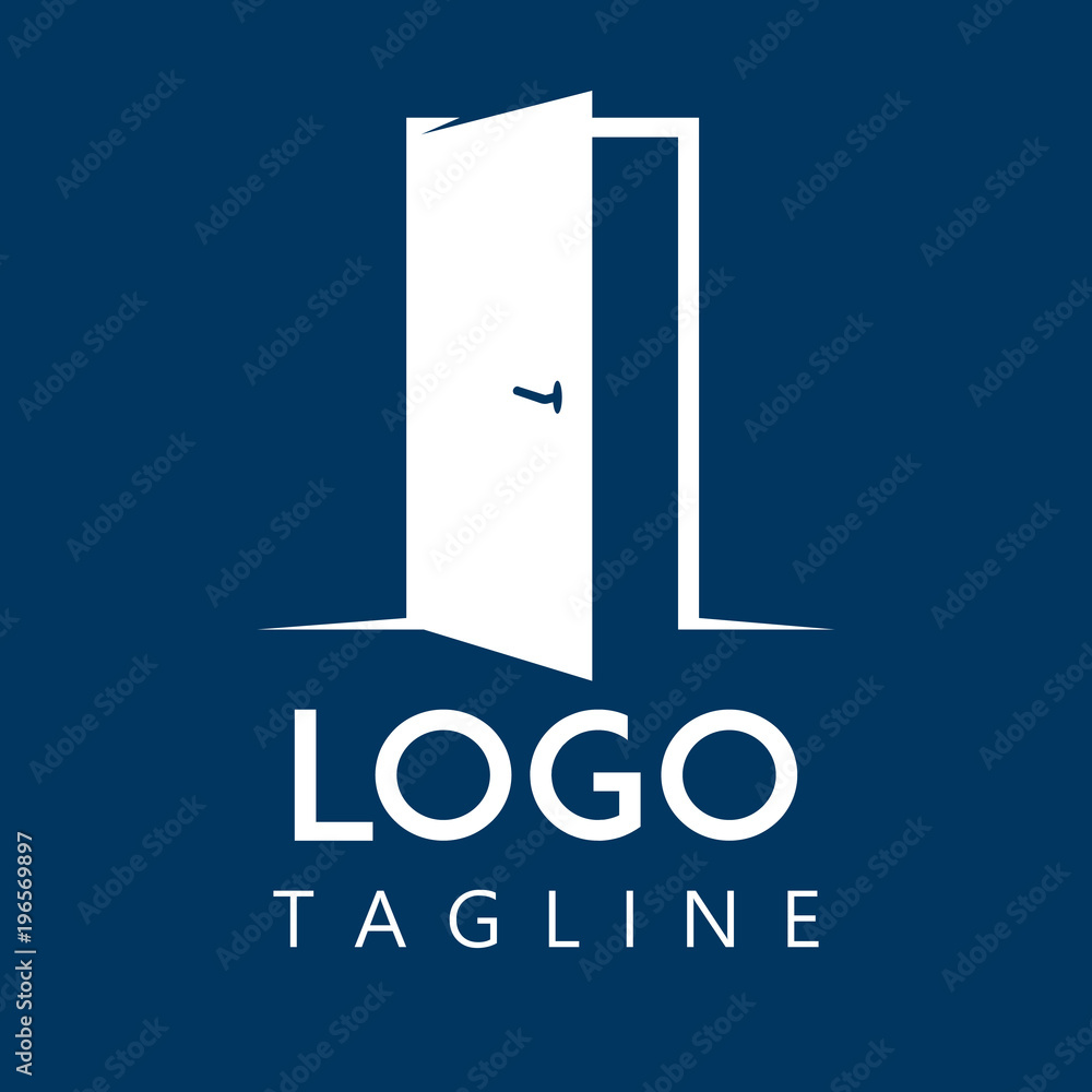 open door vector icon open door vector icon