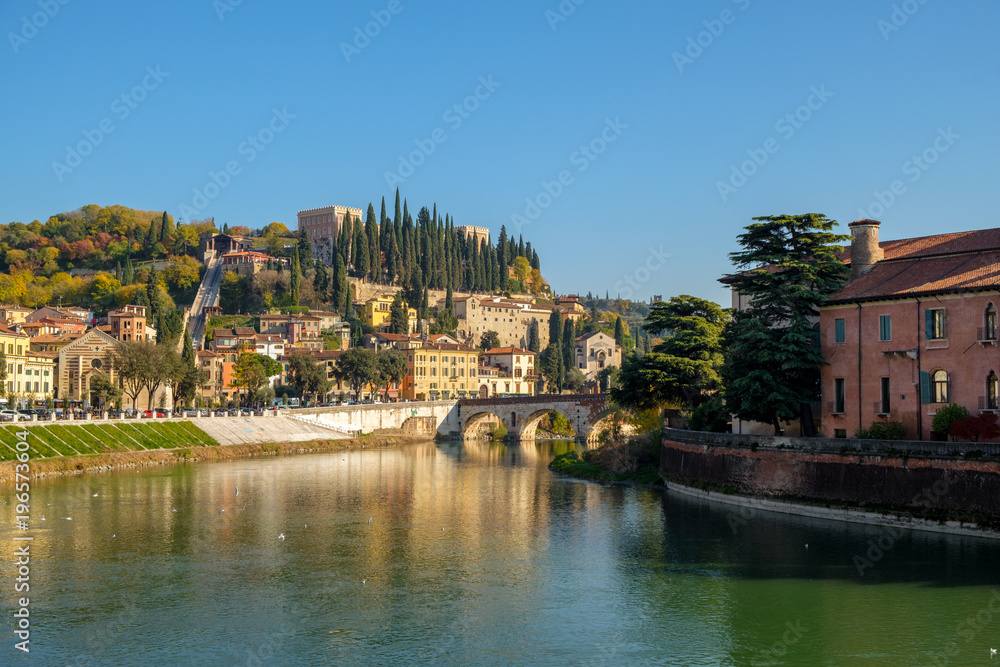 Verona cityscape view