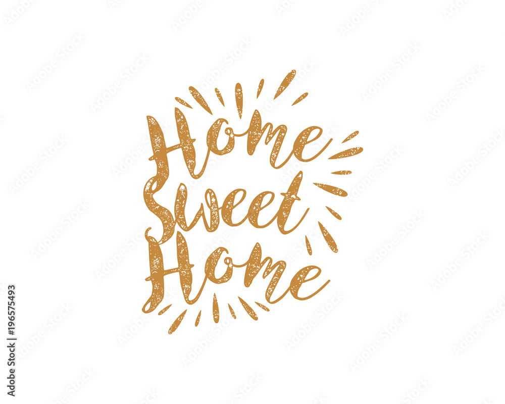 home sweet home typography typographic creative writing text image icon 2