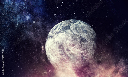 Space planets and nebula © Sergey Nivens
