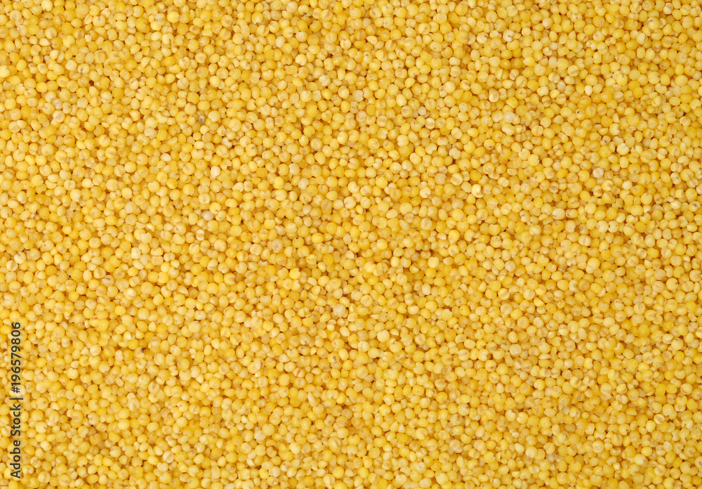 Millet set as background 