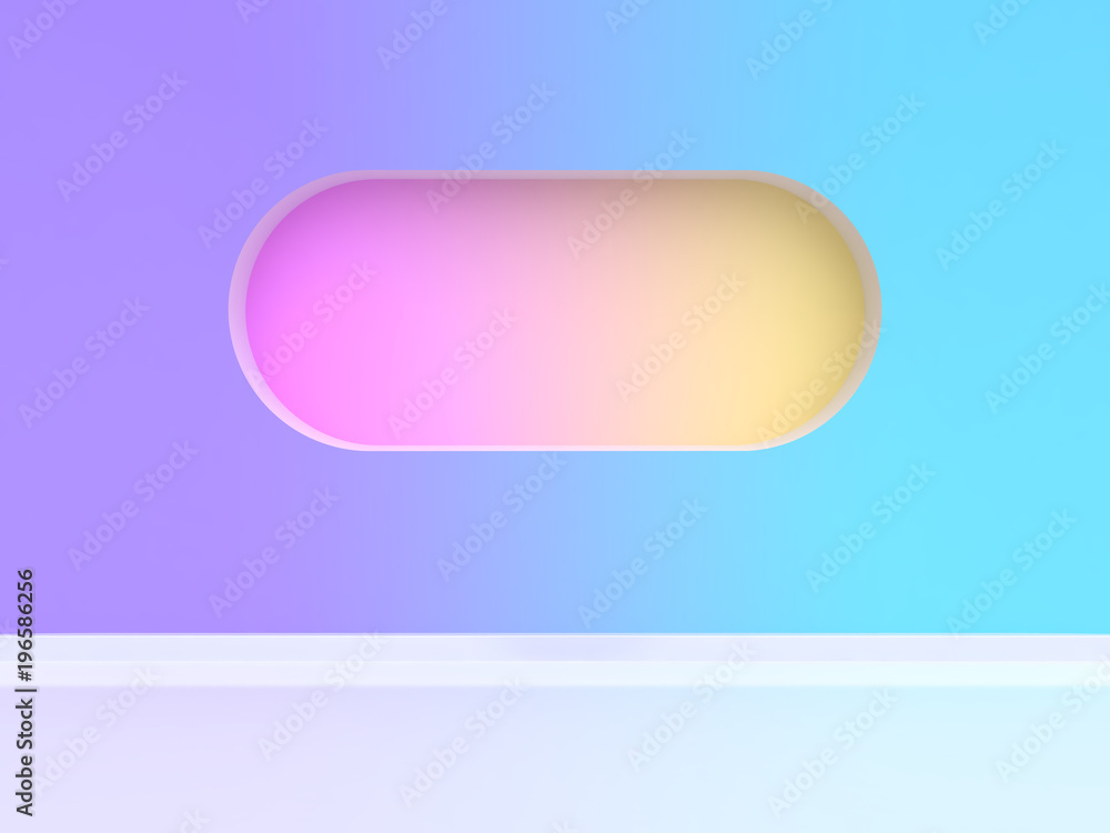 minimal abstract gradient wall 3d rendering minimal abstract gradient wall 3d rendering
