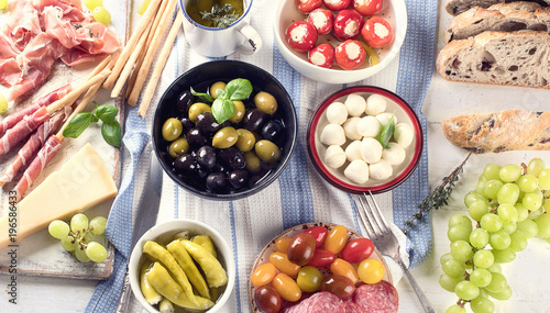 Mixed antipasto platter