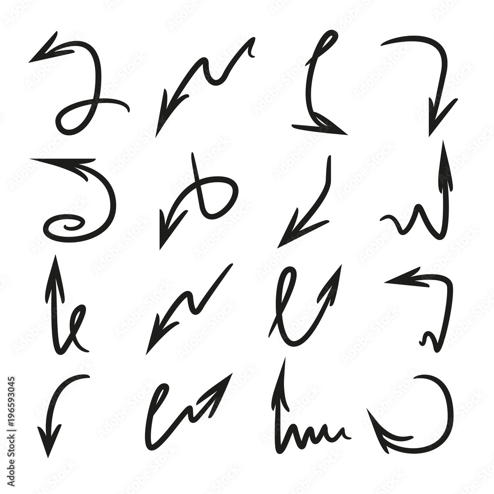 doodle arrows