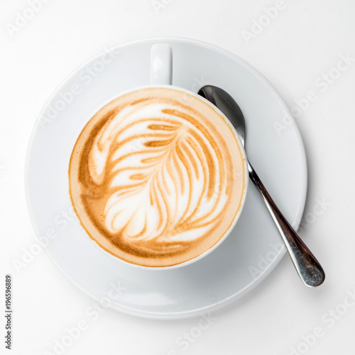 Canvas Print cup of cappuccino
