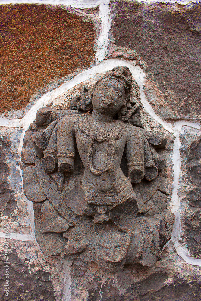 Obraz premium Bhuleshwar Entrance Sculpture, Maharashtra