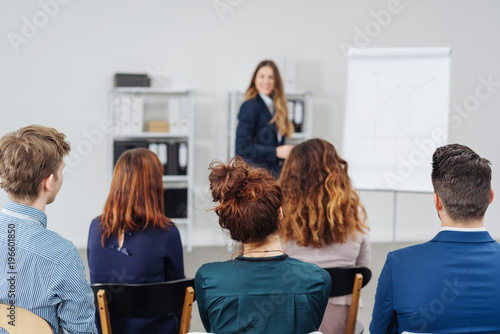 Group of young professional people in a meeting © contrastwerkstatt