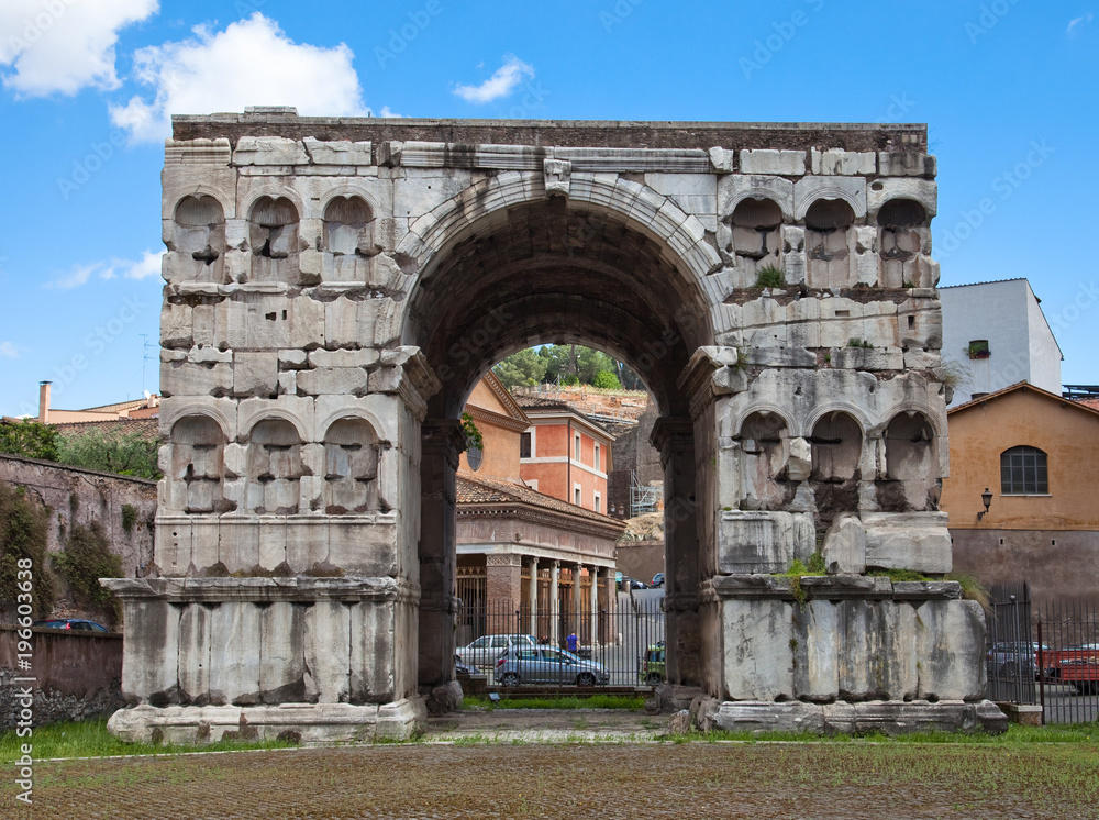 Arch of Janus, Rome, Italy