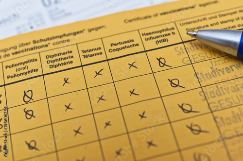 Impfbuch Diphtherie, Tetanus und Pertussis 