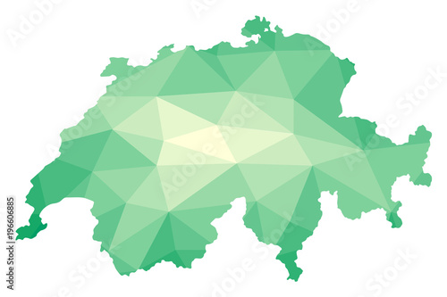 Schweiz Landkarte mit Muster