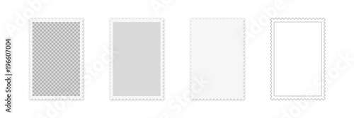 Hochformat verschiedene Briefmarken Stile