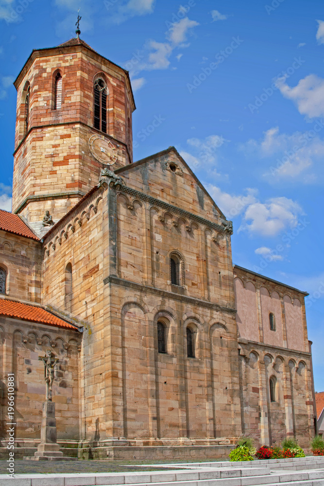 Rosheim. Eglise St-Pierre-et- St-Paul, Bas Rhin, Alsace. Grand Est