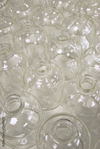 Glass bottles for laboratory, medicines