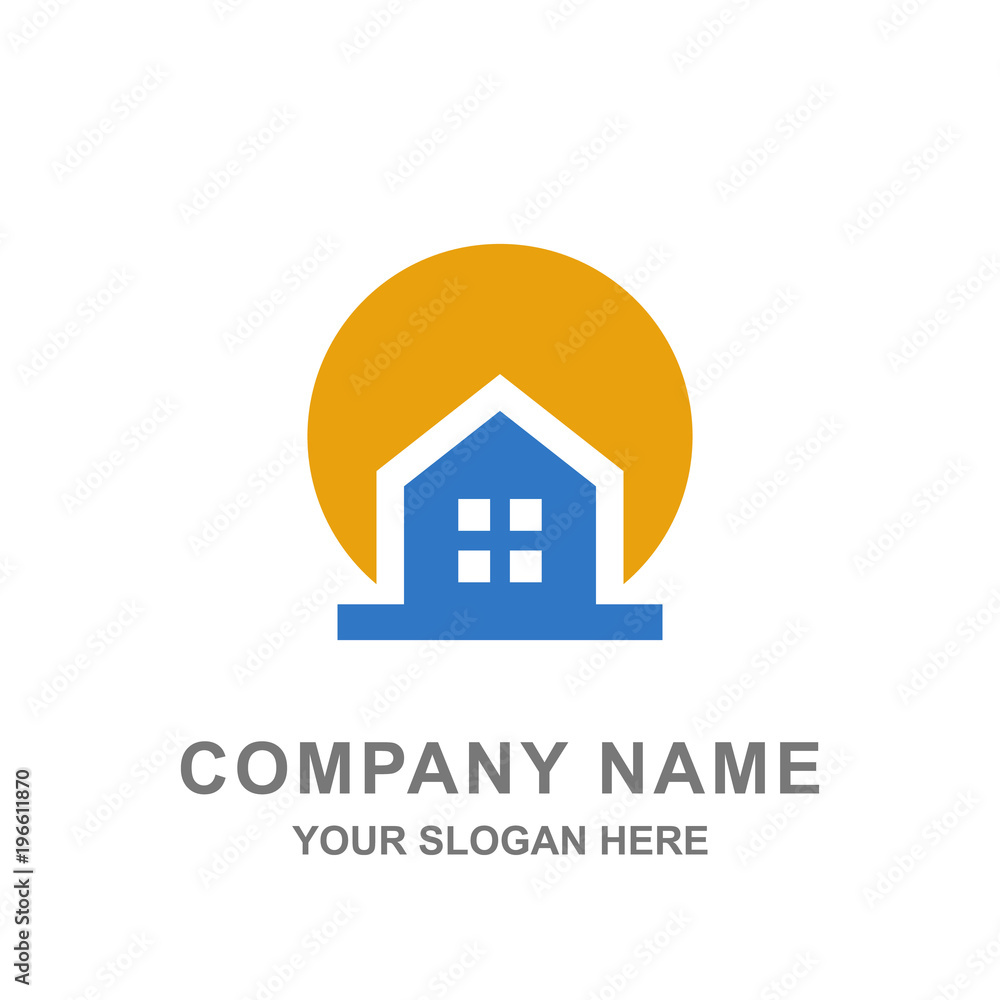 House Apartment Real Estate Logo Vector Illustration House Apartment Real Estate Logo Vector Illustration