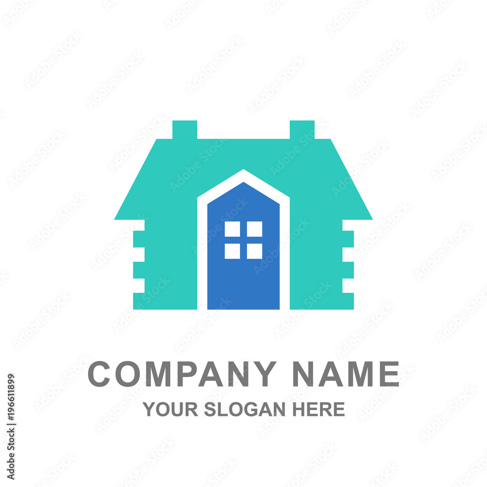 Modern House Home Building Architecture Logo Vector Illustration Modern House Home Building Architecture Logo Vector Illustration