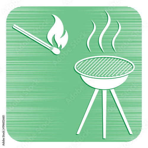 The barbecue icon