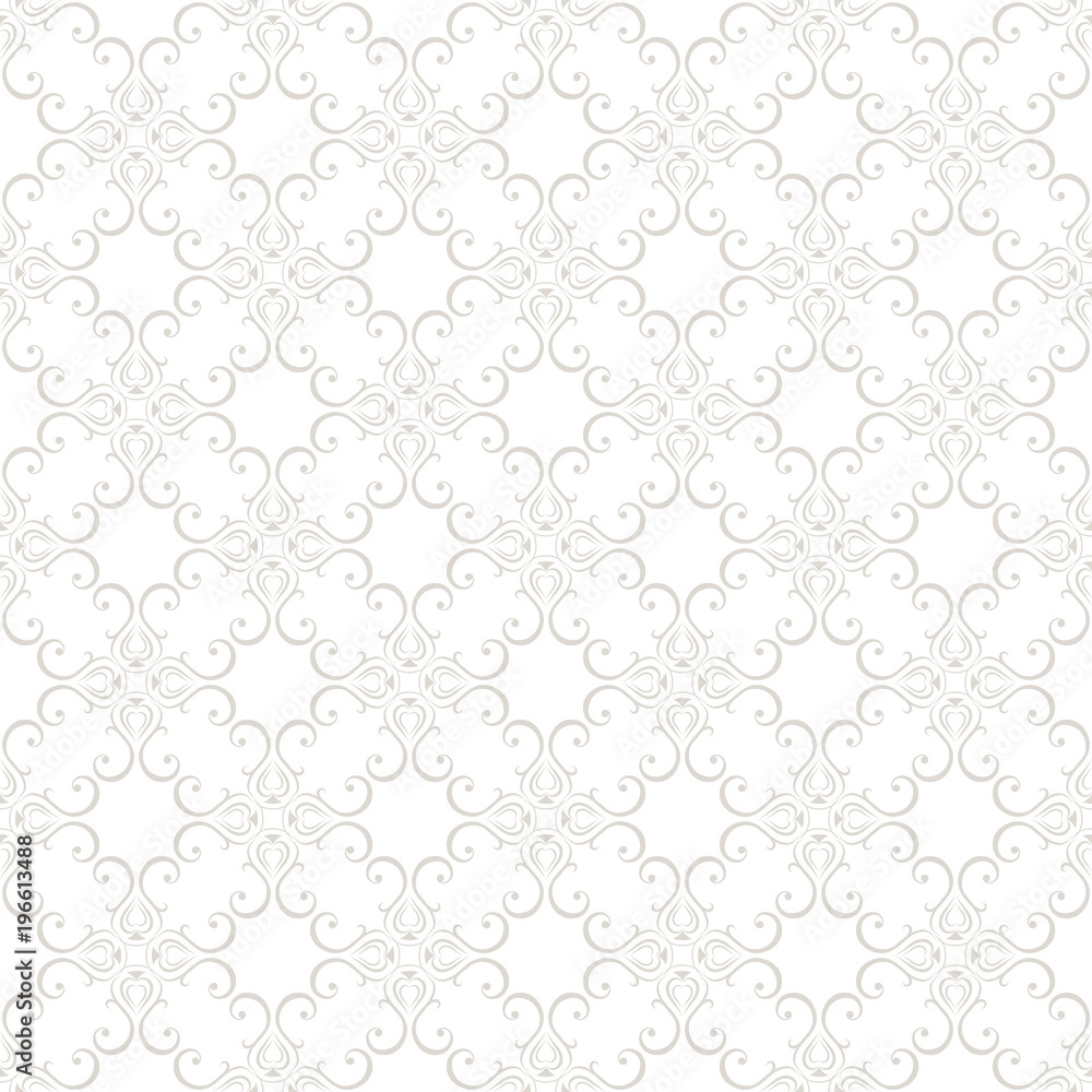 Seamless wallpapers in the style of Baroque . Modern texture illustration Seamless wallpapers in the style of Baroque . Modern texture illustration