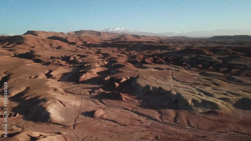 Aerial landscape of Atlas Mountains in Morocco, 4k
Aerial landscape of Atlas Mountains in Morocco, 4k