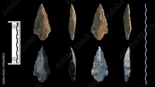 Spear Point - Middle Woodland
Paleolithic artifacts animation photo
