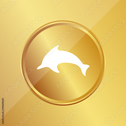 Gold Medaille - Delfin