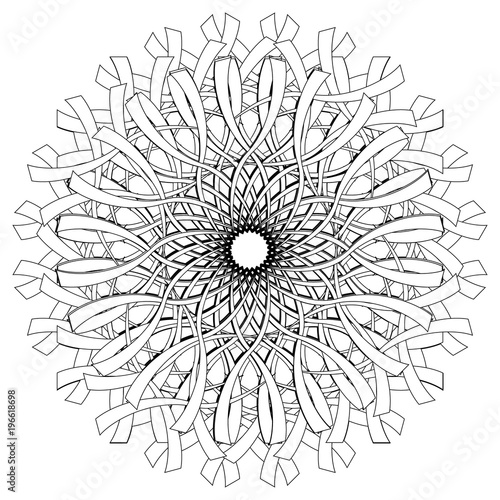 Mandala coloring page