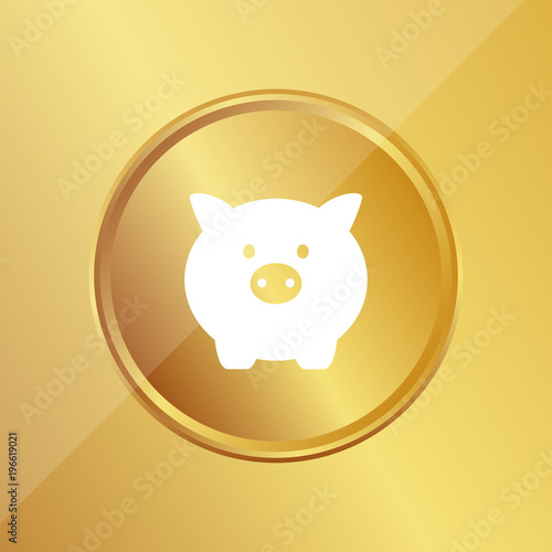 Gold Medaille - Sparschwein