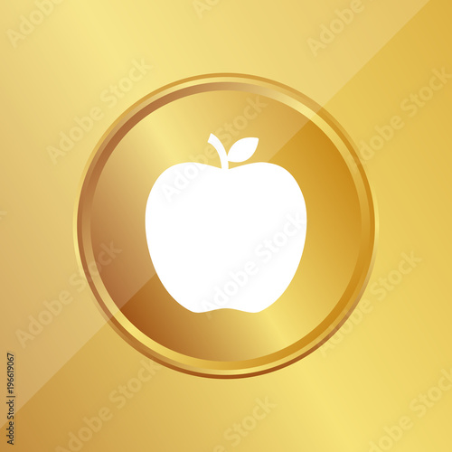 Gold Medaille - Apfel