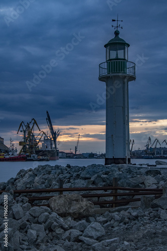Lighthouse, Marine station Burgas, Bulgaria