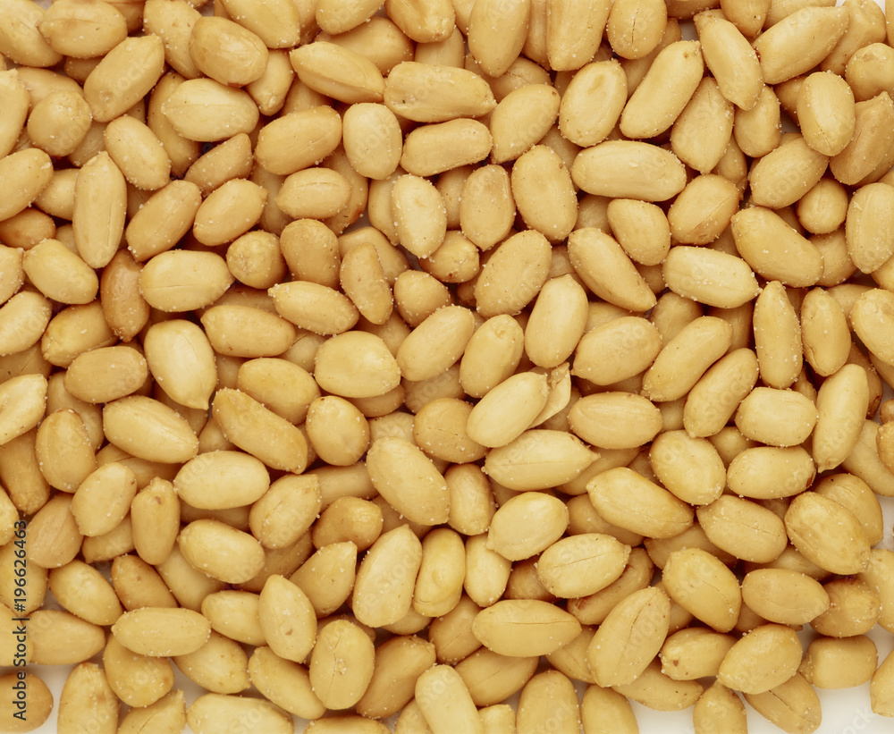 Extreme close-up image of peanuts, background image Extreme close-up image of peanuts, background image