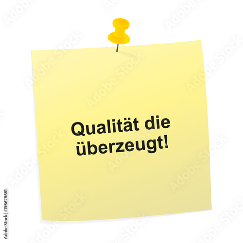 Notizzettel gelb - Qualität die überzeugt