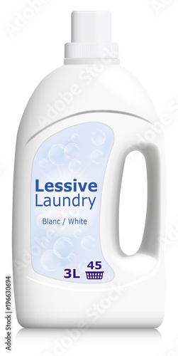 Bidon de lessive-7-White