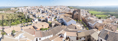 Baños de la encina village panorami view, Jaen province, Spain