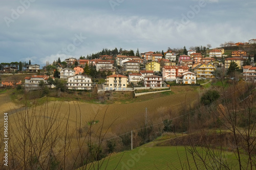 Sassocorvaro landscape, Italy