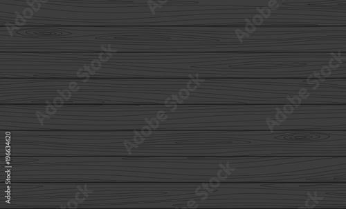 Vector wooden planks background. Dark wood texture