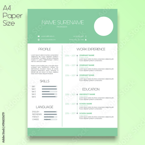 Simple Resume Template