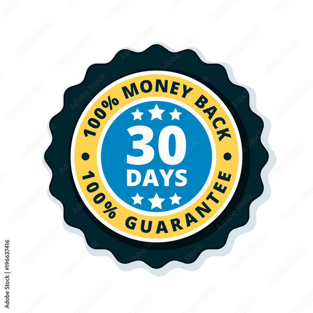 30 Days Money Back illustration 30 Days Money Back illustration