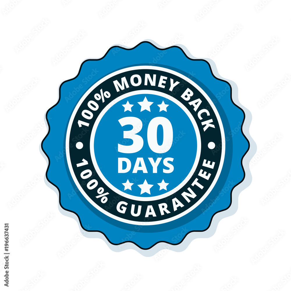 30 Days Money Back illustration 30 Days Money Back illustration