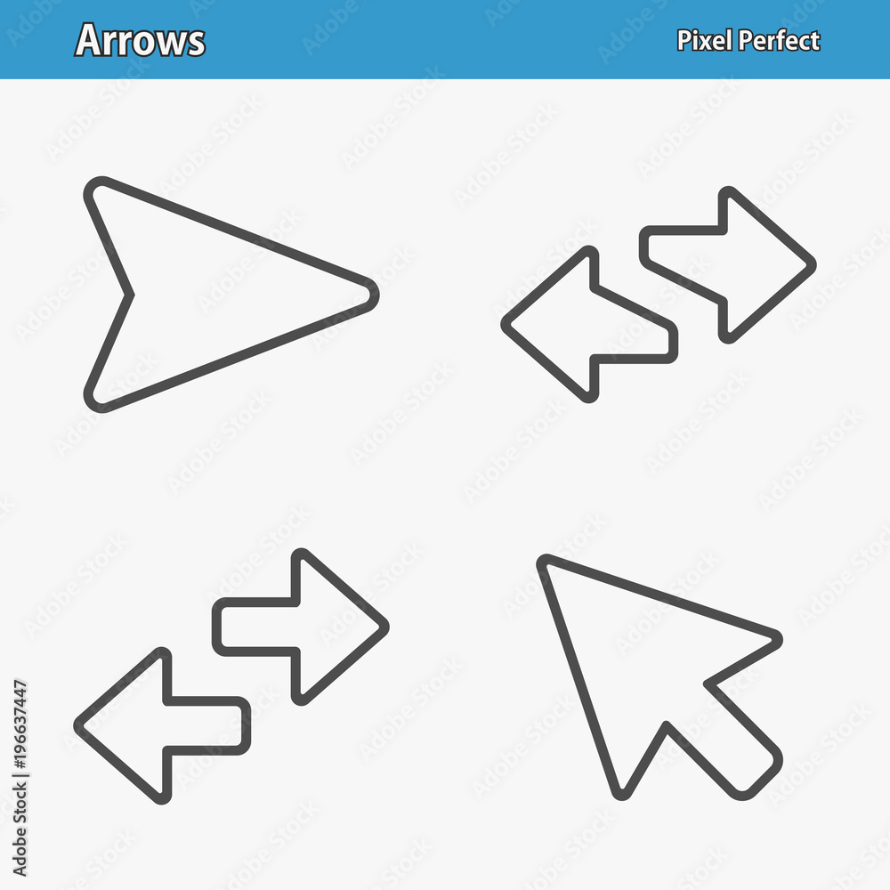 Arrows Icons. Professional, pixel perfect icons depicting various arrows concepts. EPS 8 format. Arrows Icons. Professional, pixel perfect icons depicting various arrows concepts. EPS 8 format.
