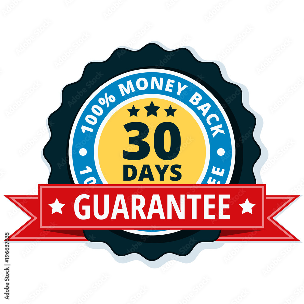 30 Days Money Back illustration 30 Days Money Back illustration