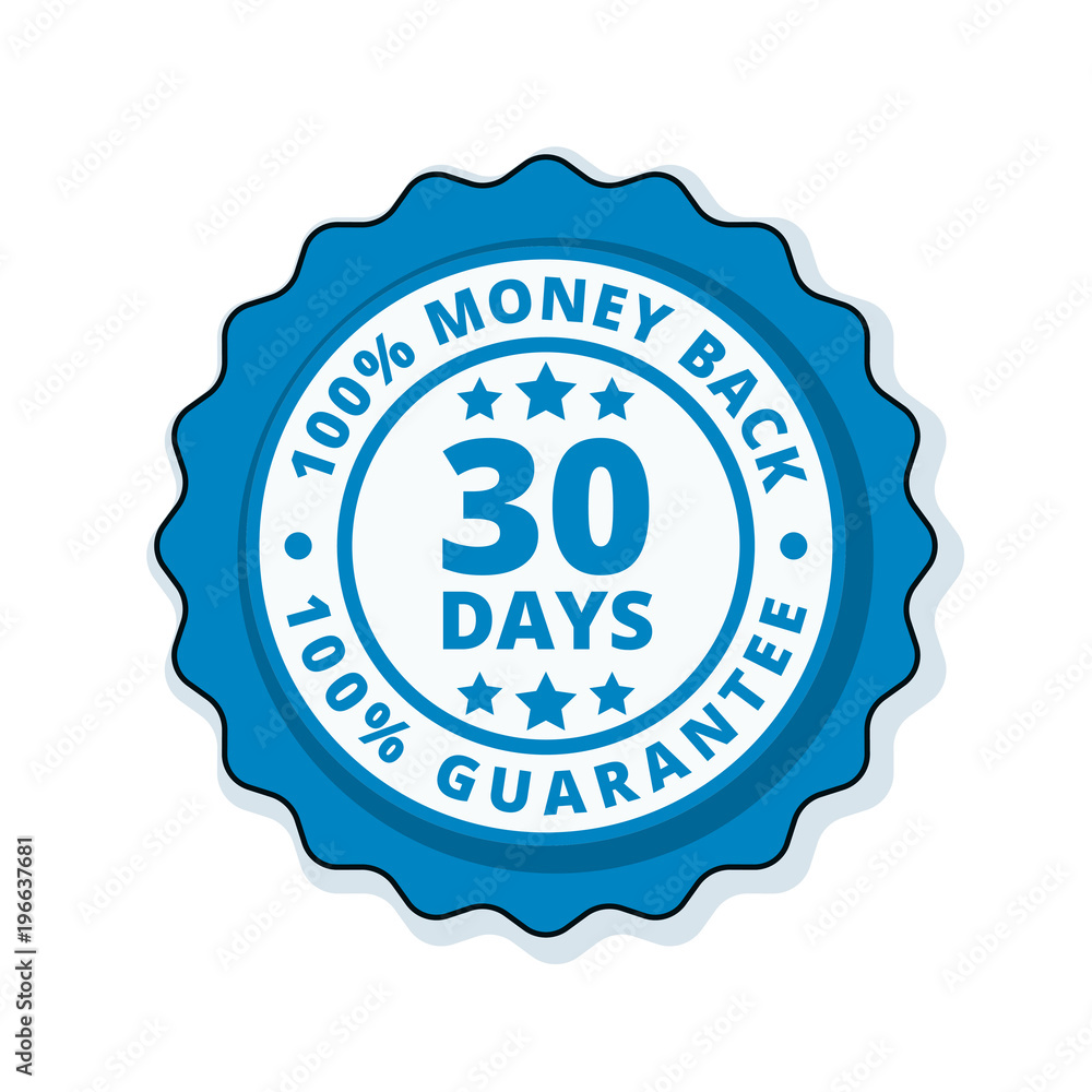 30 Days Money Back illustration 30 Days Money Back illustration