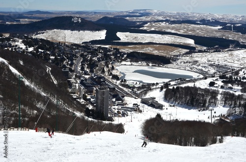 Super Besse, station de ski, Auvergne, France