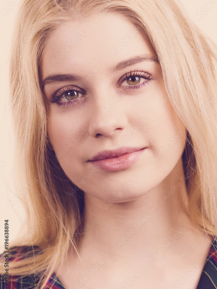 Portrait of pretty young woman Portrait of pretty young woman