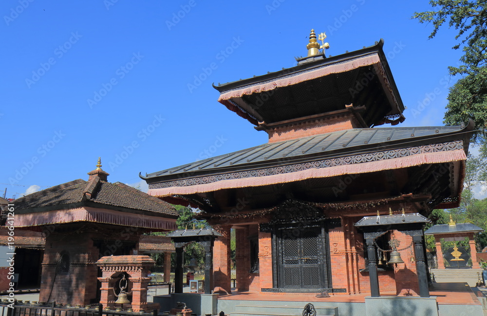 Kedareshwor Mahadev Buddhist temple Pokhara Nepal Kedareshwor Mahadev Buddhist temple Pokhara Nepal