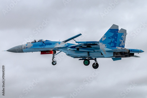 Obraz na płótnie Su-27 Flanker